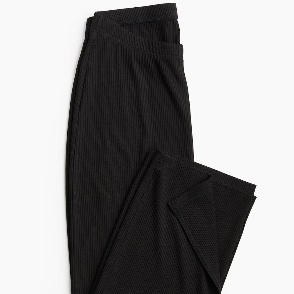 Maternity Ribbed Midi Skirt Size Medium